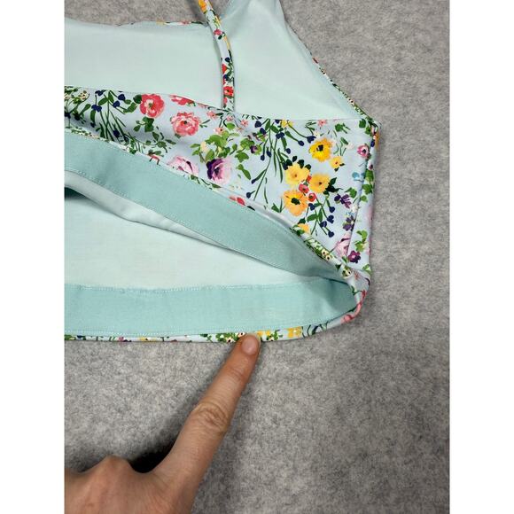 Alice + Olivia Womens Size M Penny Scoop Neck Crop Top - Picture 4 of 6